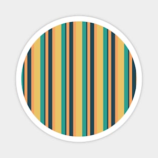 Colorful Stripes Pattern 042#001 Magnet